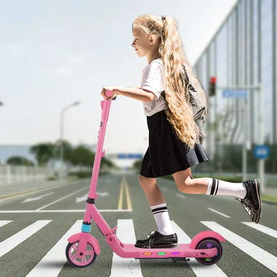 Commerce de gros Stock Scooter nouvelle mise à jour 6,5 pouces accélérer enfants enfant Push Scooter électrique pour les enfants