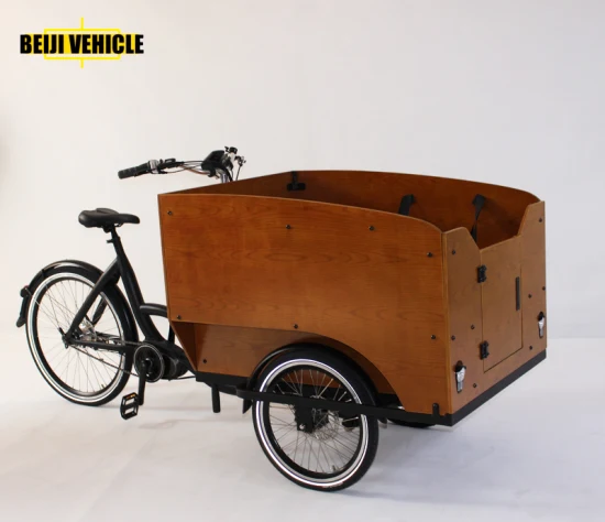 Cargo Bike Kids Europe Stock 3 roues Cargo Bike Trike avec amortisseur City Bike Family Kids Balance Bike