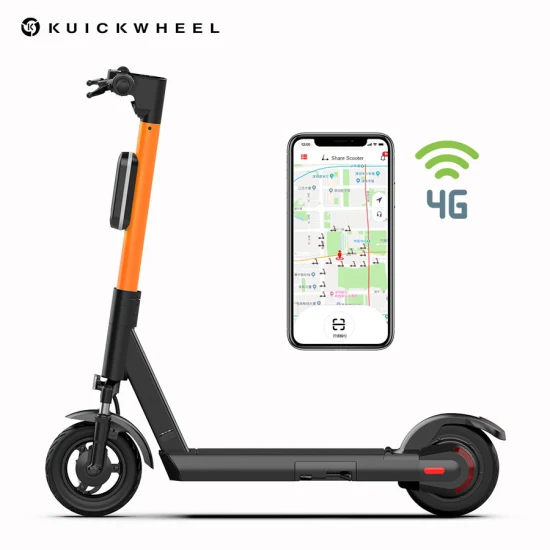 36V 8,5 pouces Partage de scooter électrique GPS avec batterie échangeable pour le partage avec le scooter électrique Iot