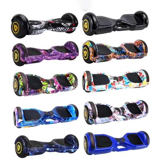 2022 deux roues 6.5 pouces 36V 2.4ah prix usine Hoverboard Scooter électrique LED lumières auto-équilibrage équilibrage Hoverboards