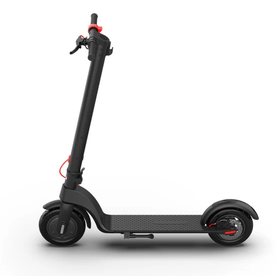 Scooter électrique plié à deux roues en alliage d'aluminium de 8,5 pouces