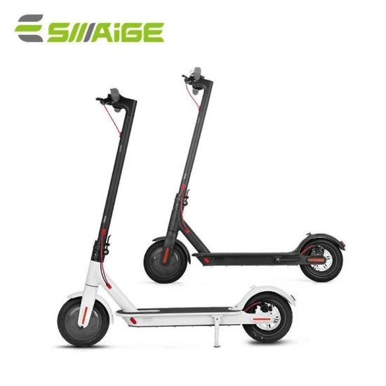 8,5 pouces pneu moteur 350W 2 roues coup de pied pliant adulte pliable scooter électrique E